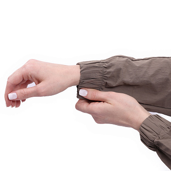 AJDV374-2 Куртка Yoga коричневый